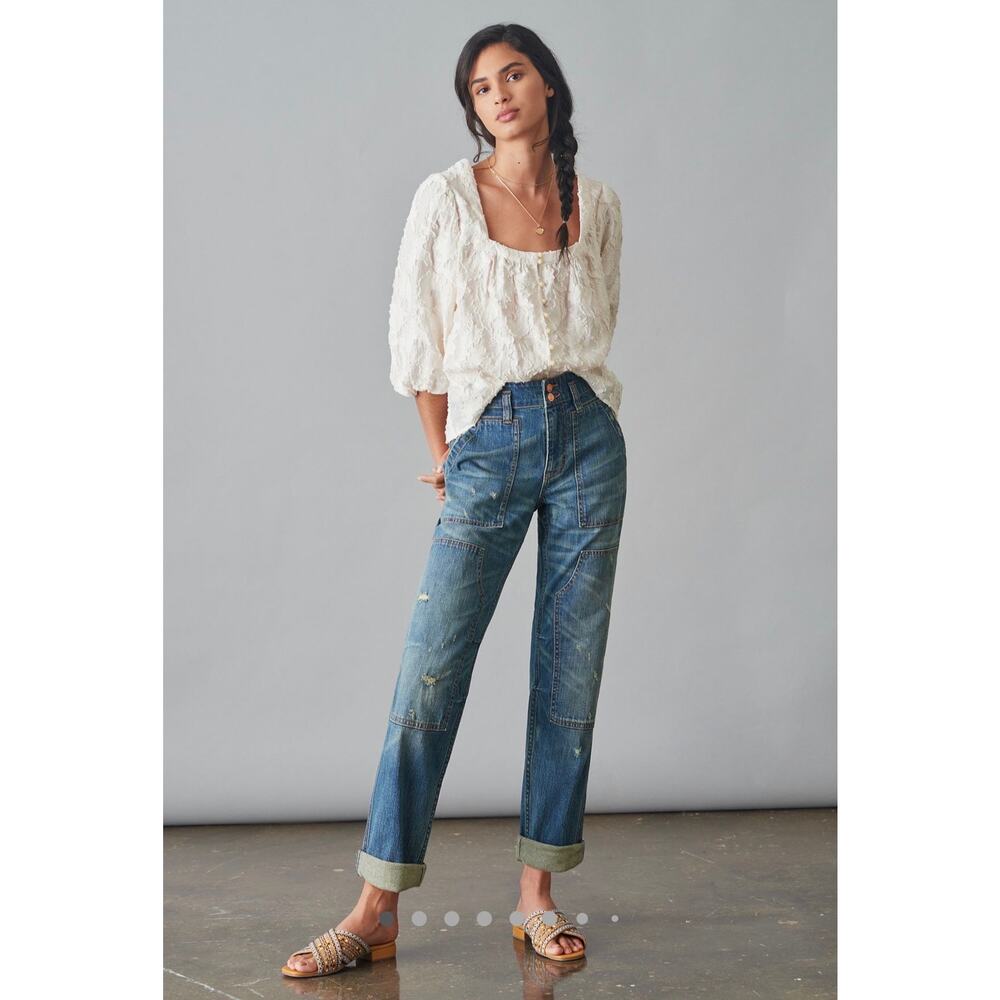 Anthropologie The Wanderer Relaxed Carpenter Jeans, Size 29